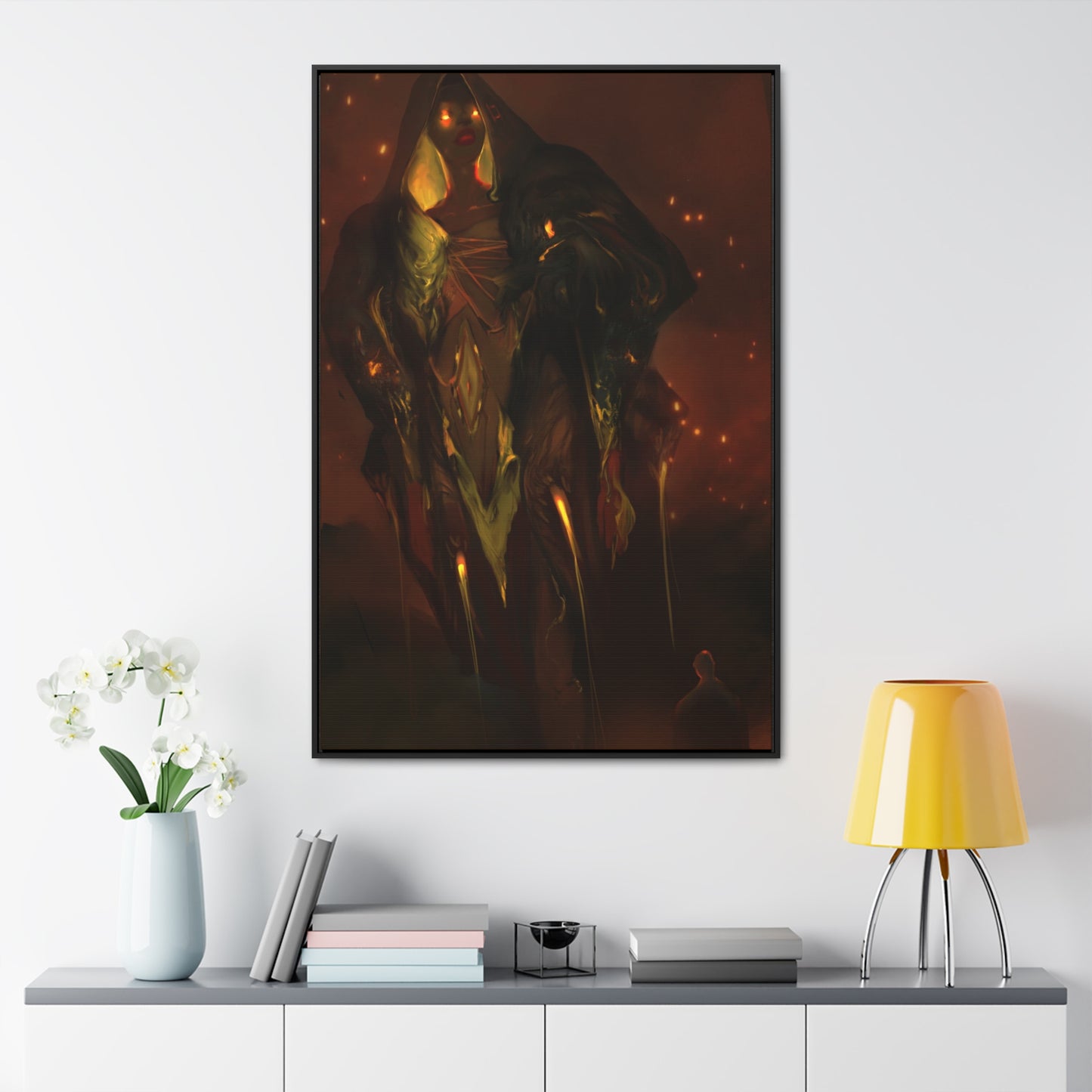 BEARERS - Khadija the Flame Bearer - Gallery Canvas Wraps, Vertical Frame