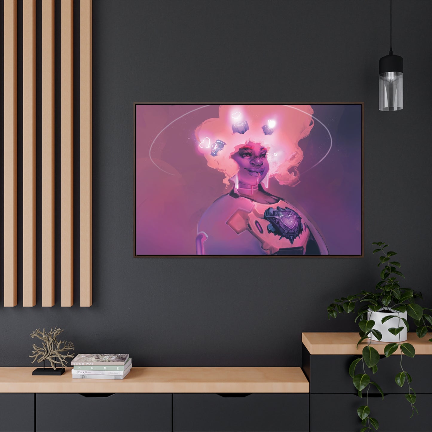 Lovetech(3).exe - Gallery Canvas Wraps, Horizontal Frame