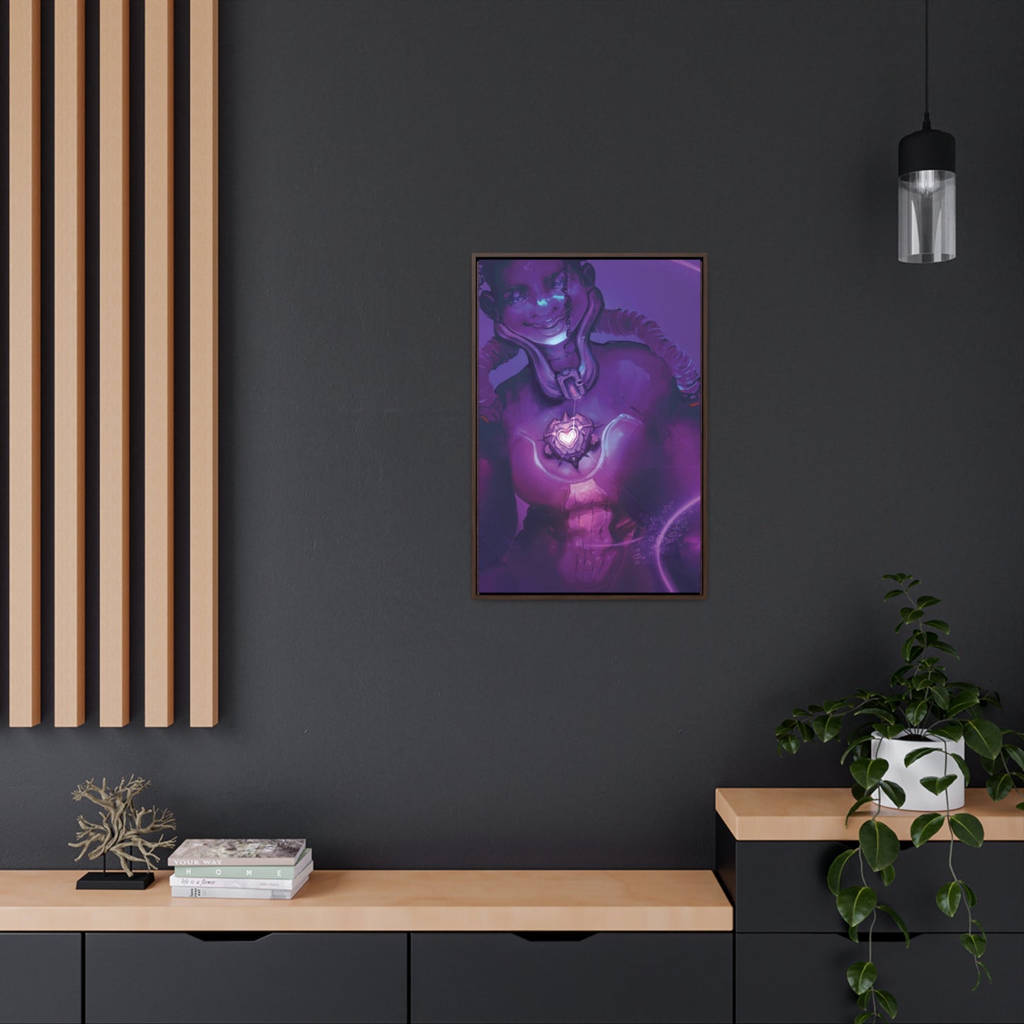 Lovetech(2).exe - Gallery Canvas Wraps, Vertical Frame