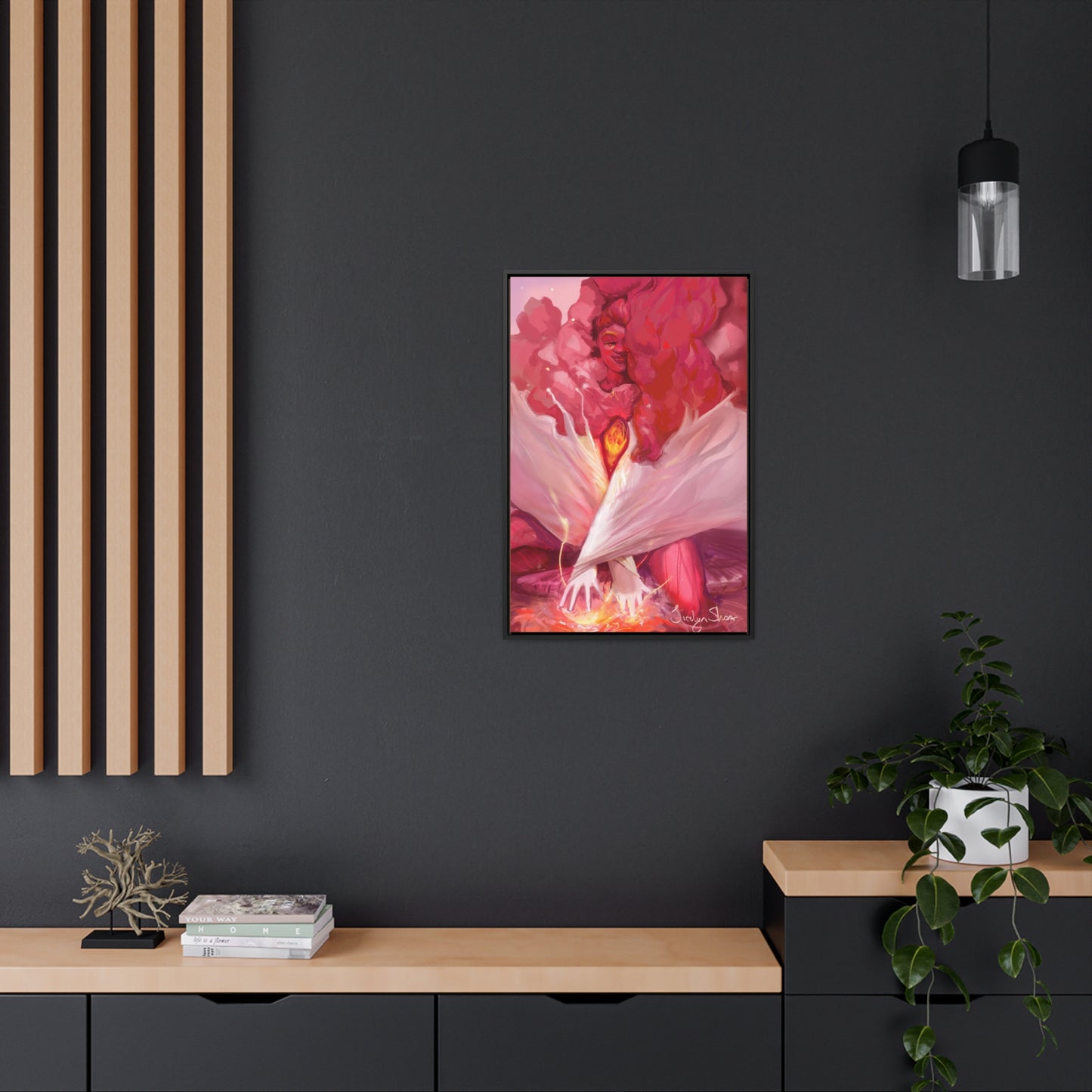 In Bloom: Pollinating - Gallery Canvas Wraps, Vertical Frame