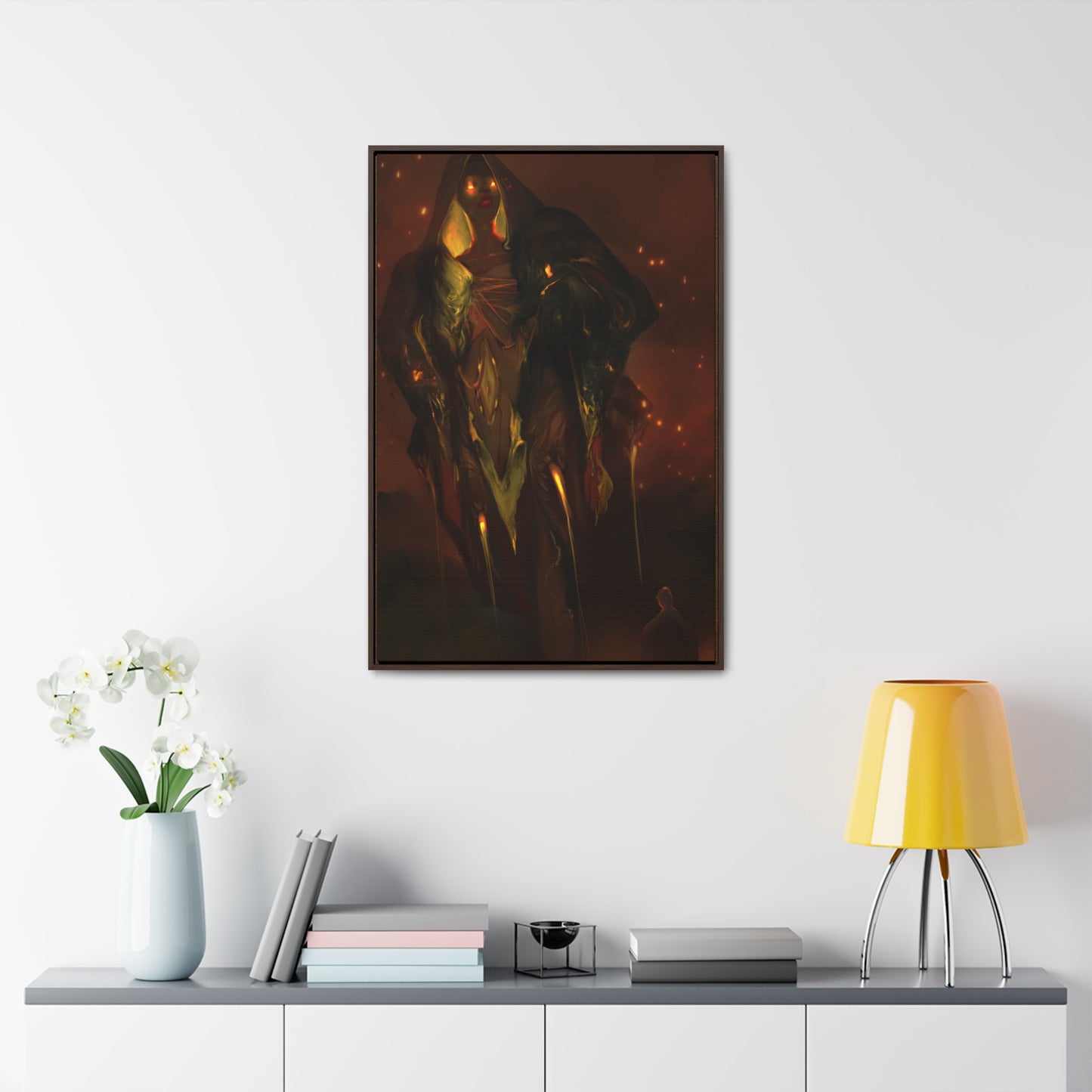 BEARERS - Khadija the Flame Bearer - Gallery Canvas Wraps, Vertical Frame