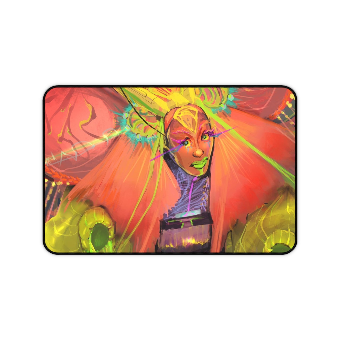Cyber Fae Bae Desk Mat