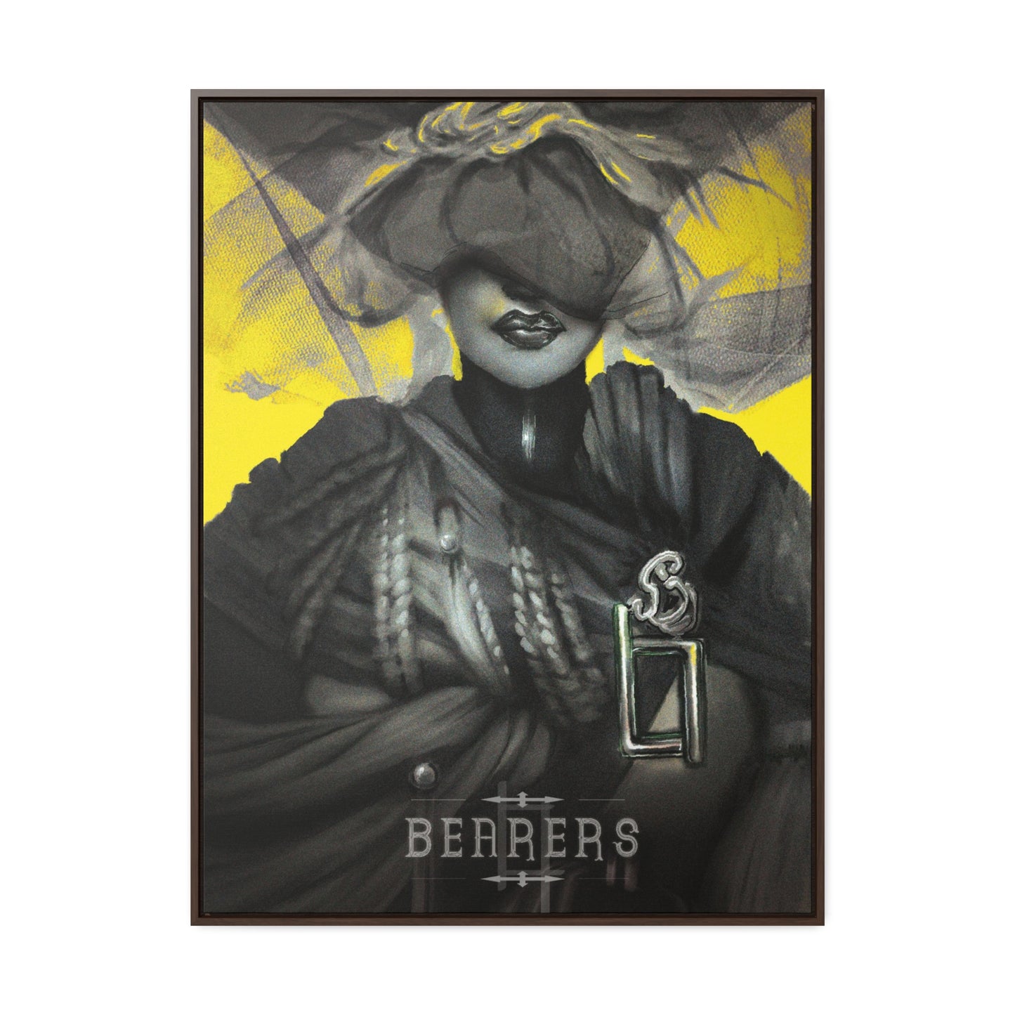BEARERS - Erica the Justice Bearer - Gallery Canvas Wraps, Vertical Frame