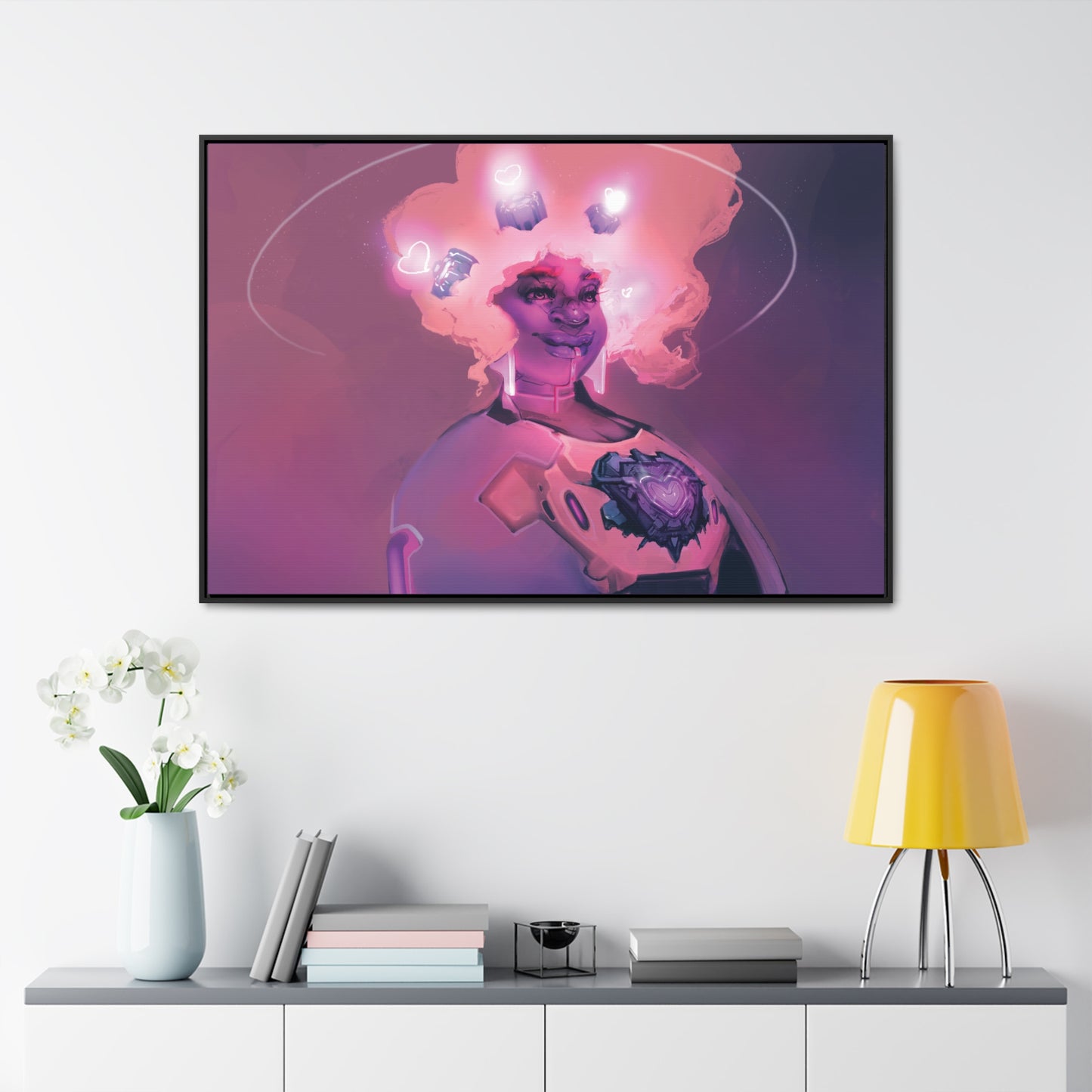 Lovetech(3).exe - Gallery Canvas Wraps, Horizontal Frame