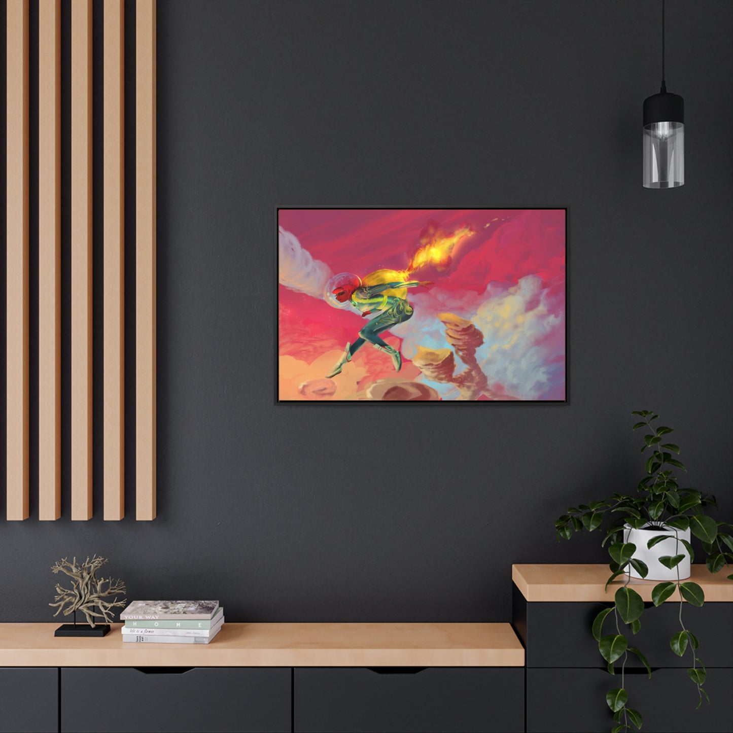 Doin Me a Space - Gallery Canvas Wraps, Horizontal Frame