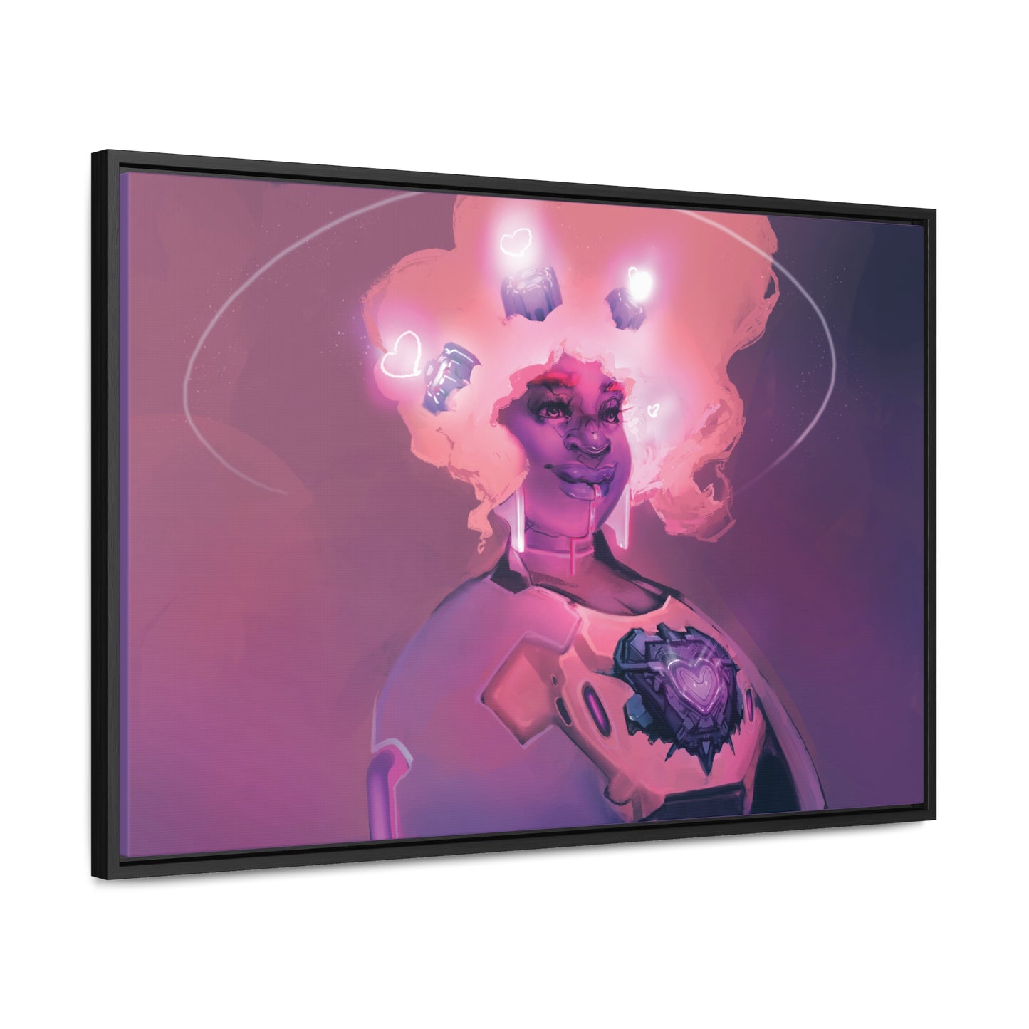 Lovetech(3).exe - Gallery Canvas Wraps, Horizontal Frame