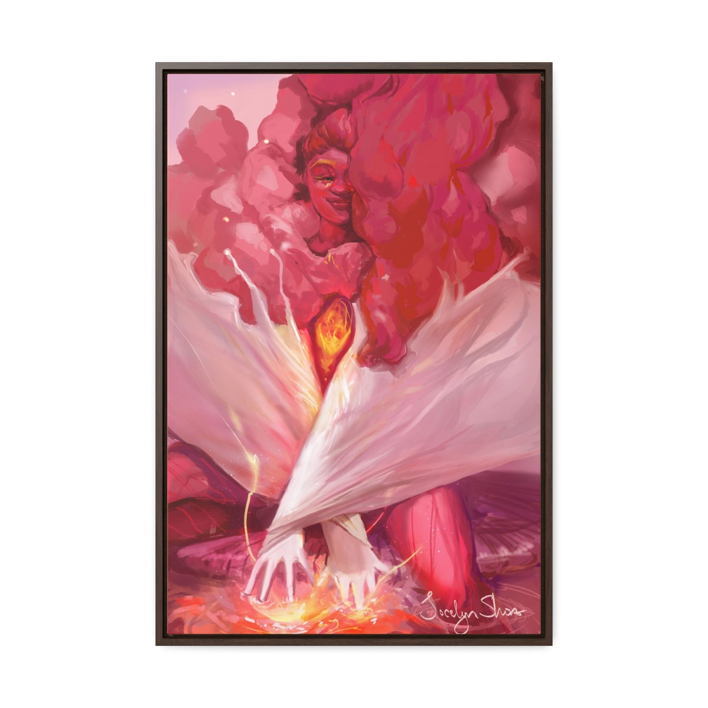 In Bloom: Pollinating - Gallery Canvas Wraps, Vertical Frame