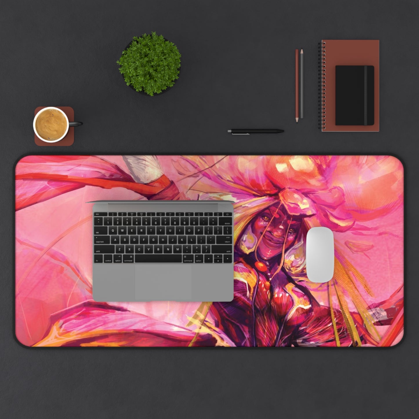 Patale the Flourescence Magistrate Desk Mat