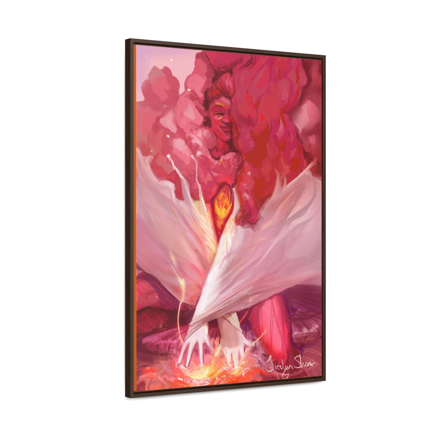 In Bloom: Pollinating - Gallery Canvas Wraps, Vertical Frame