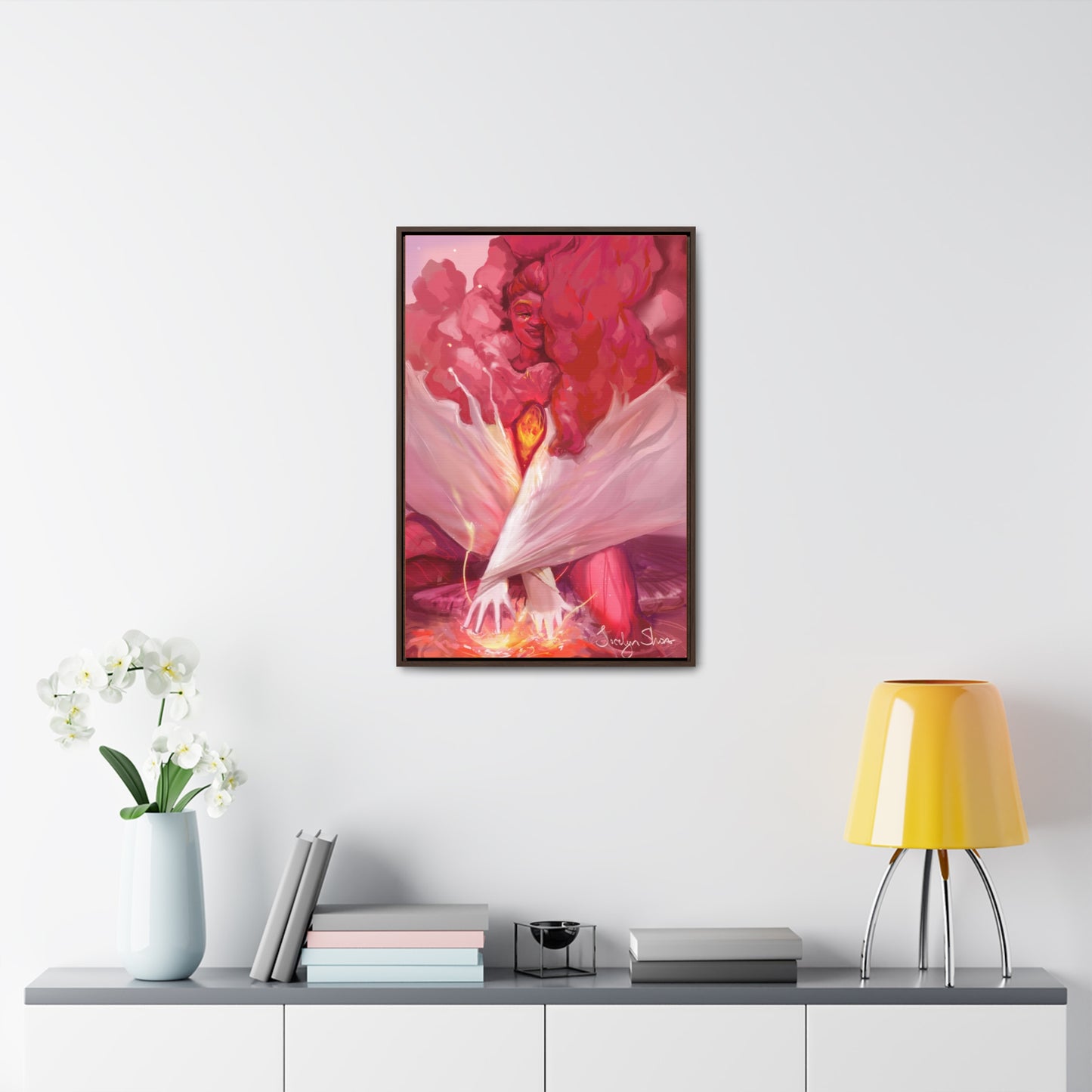 In Bloom: Pollinating - Gallery Canvas Wraps, Vertical Frame