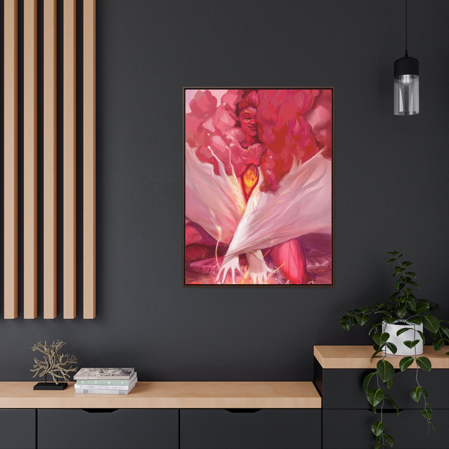 In Bloom: Pollinating - Gallery Canvas Wraps, Vertical Frame