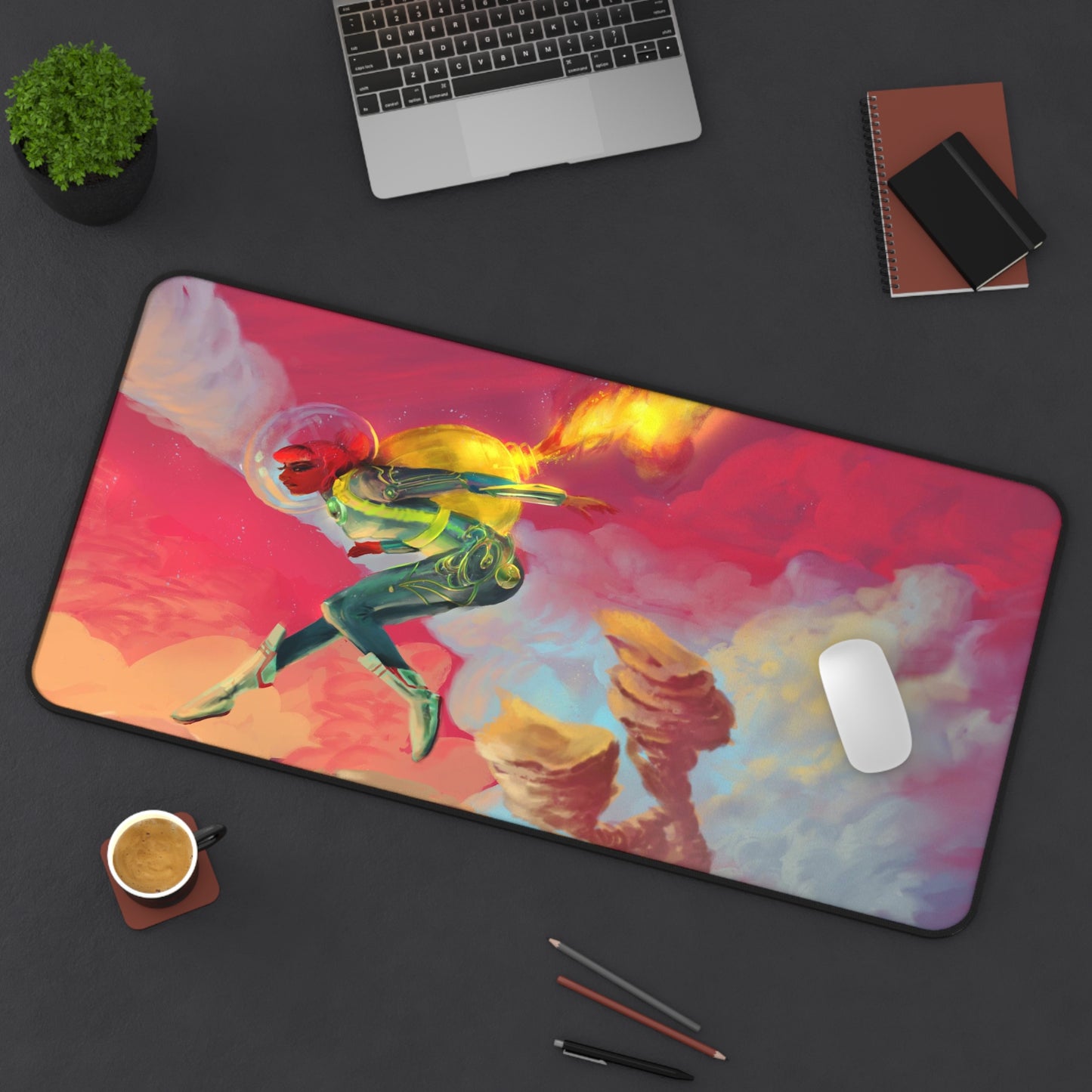 Doin Me A Space (2) Desk Mat