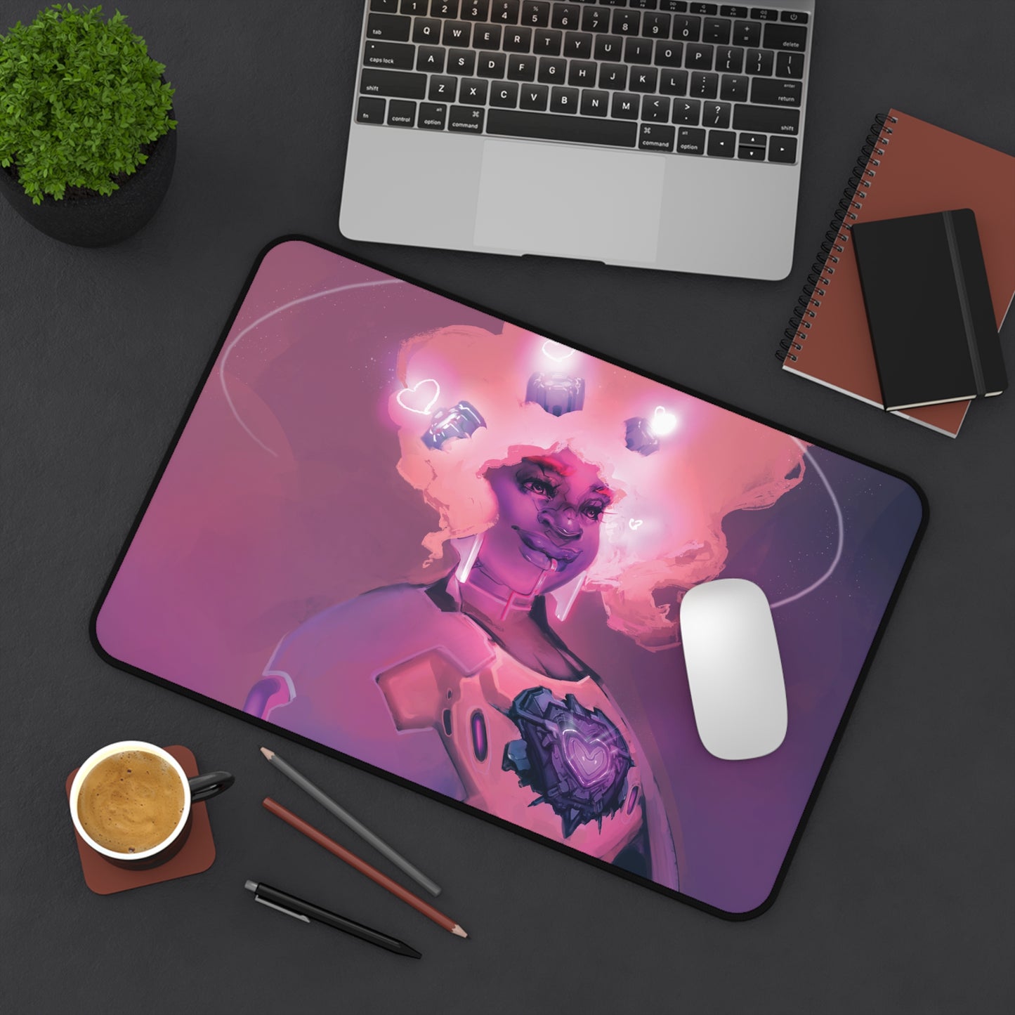 LoveTech(3).exe Desk Mat