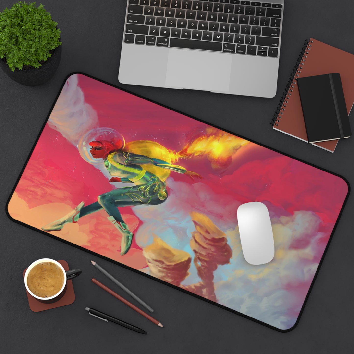 Doin Me A Space (2) Desk Mat