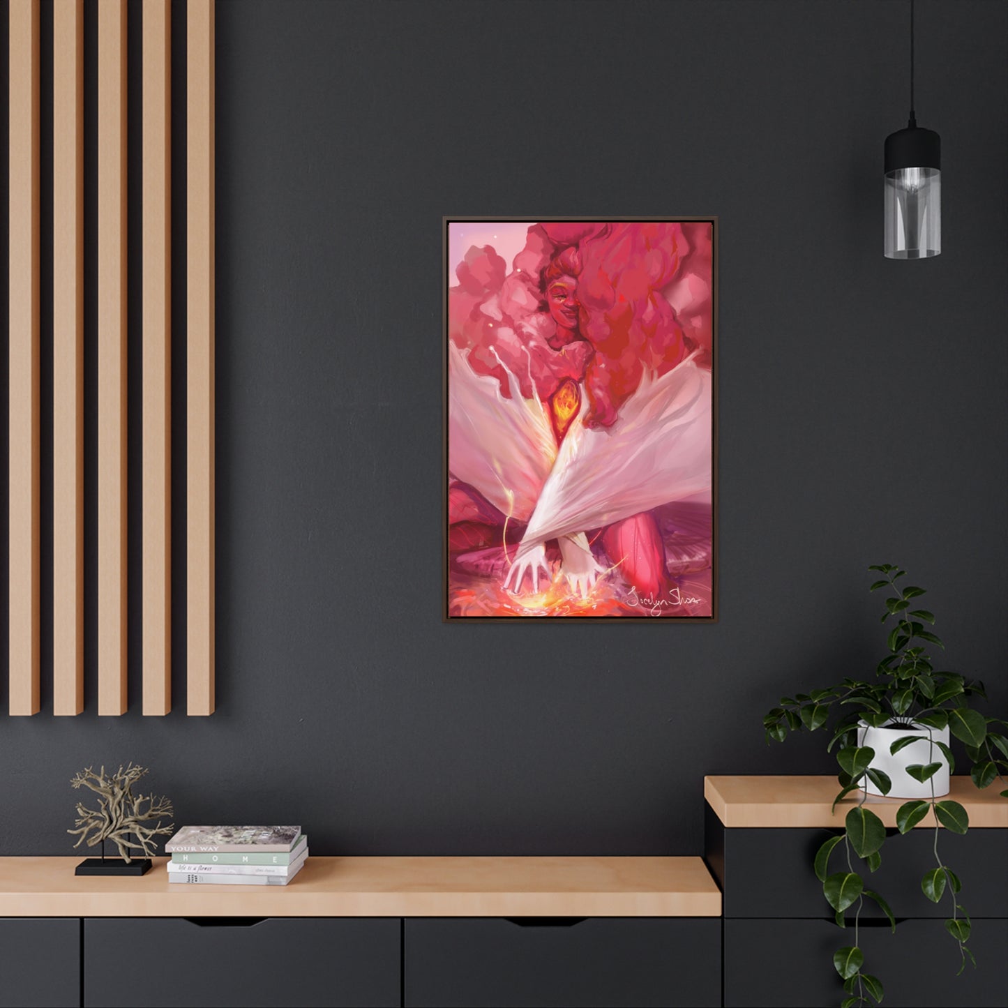 In Bloom: Pollinating - Gallery Canvas Wraps, Vertical Frame