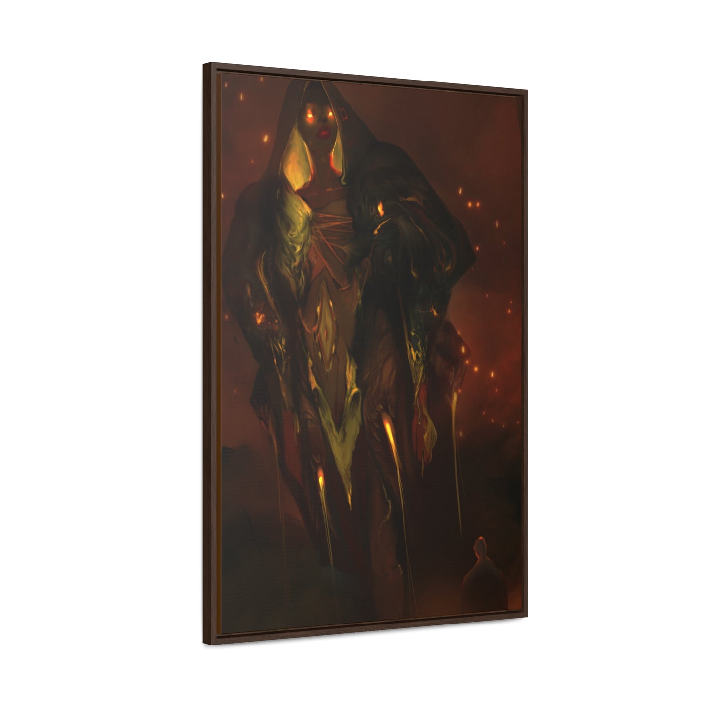 BEARERS - Khadija the Flame Bearer - Gallery Canvas Wraps, Vertical Frame