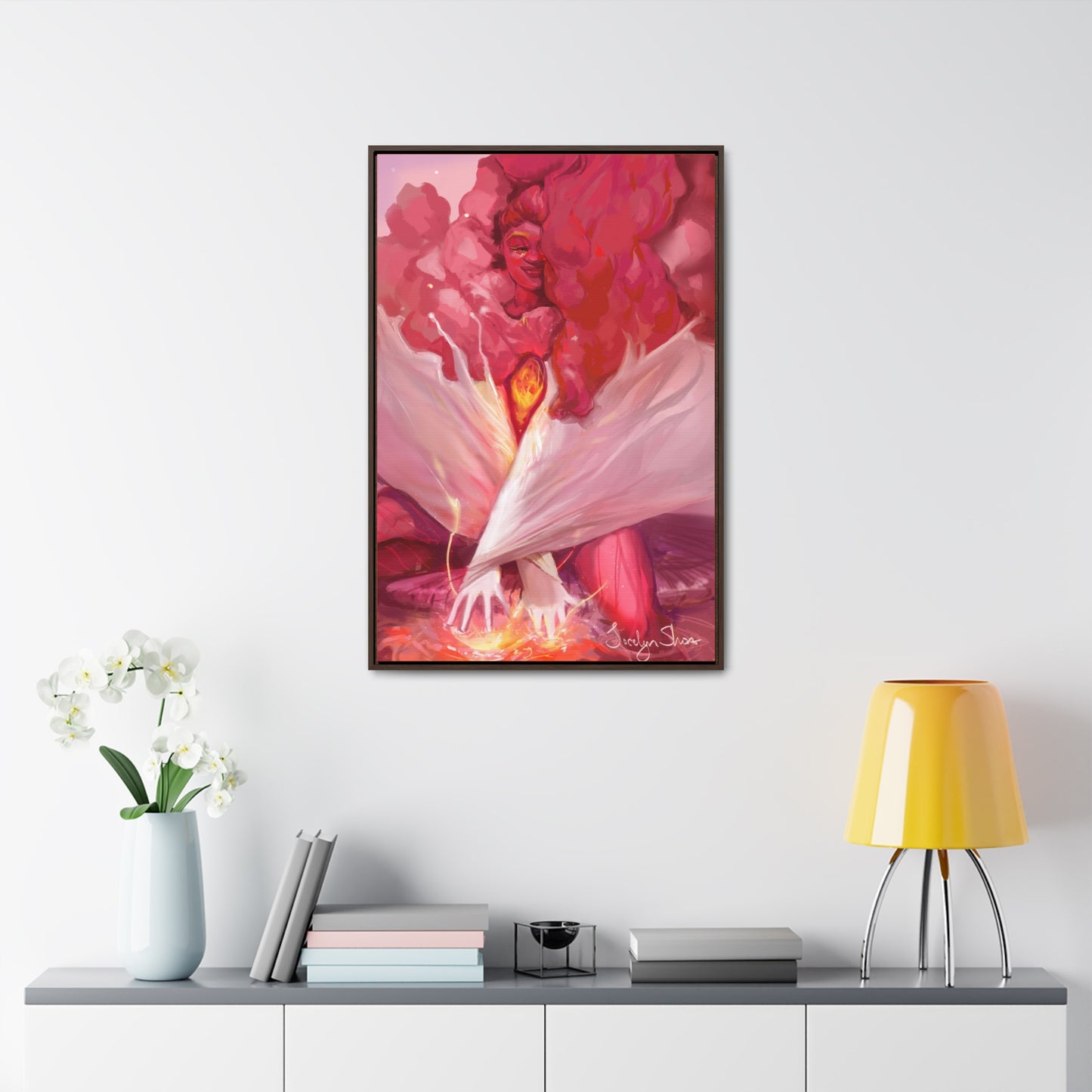 In Bloom: Pollinating - Gallery Canvas Wraps, Vertical Frame