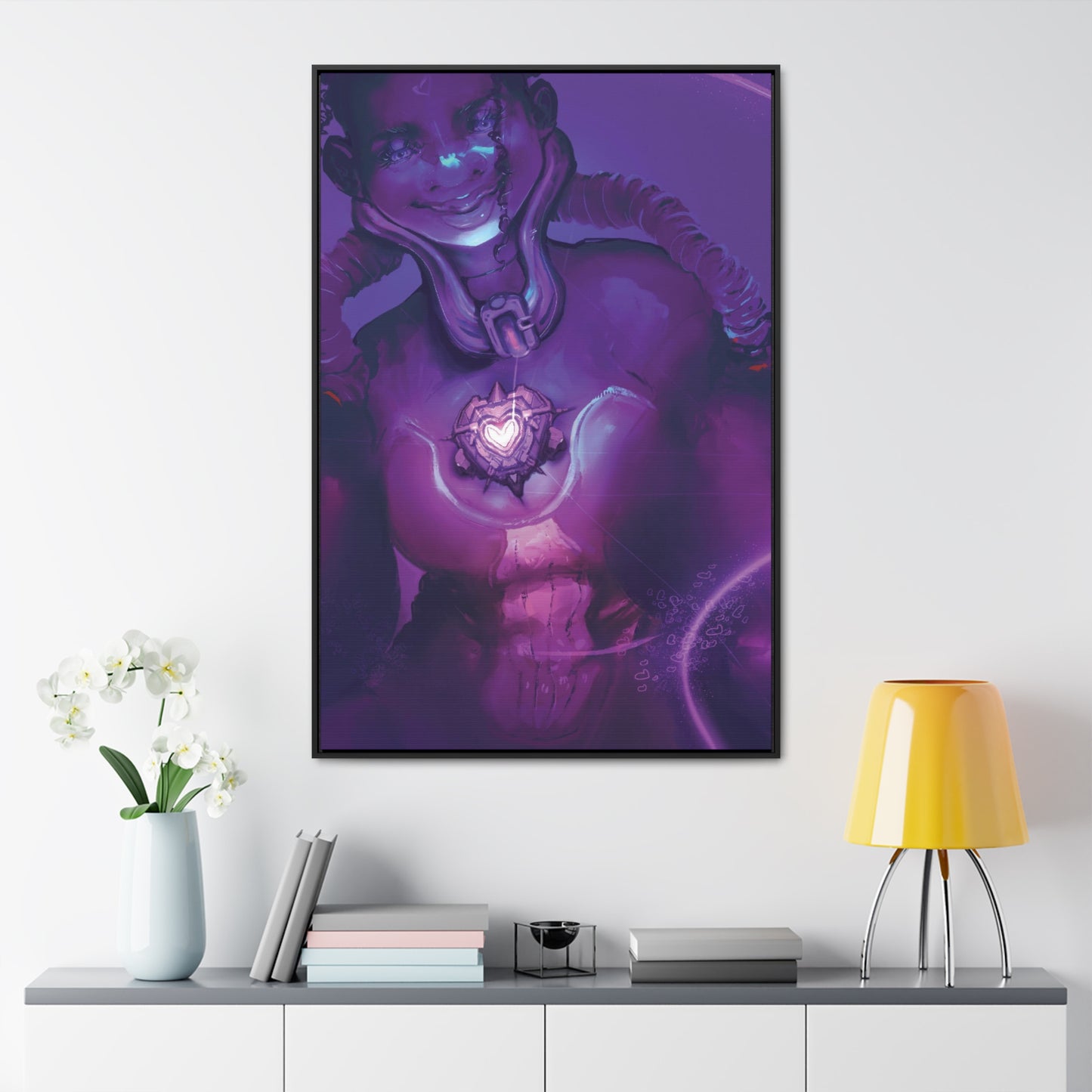 Lovetech(2).exe - Gallery Canvas Wraps, Vertical Frame