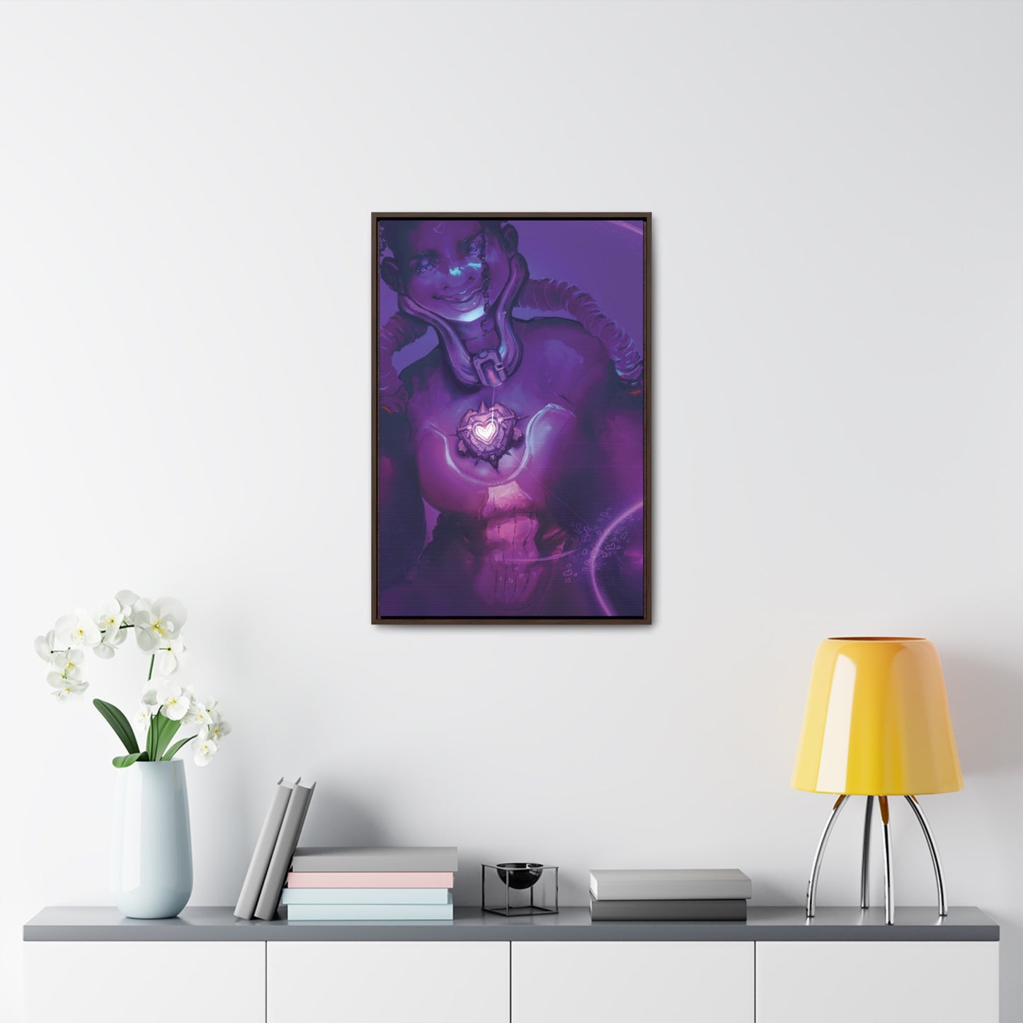 Lovetech(2).exe - Gallery Canvas Wraps, Vertical Frame