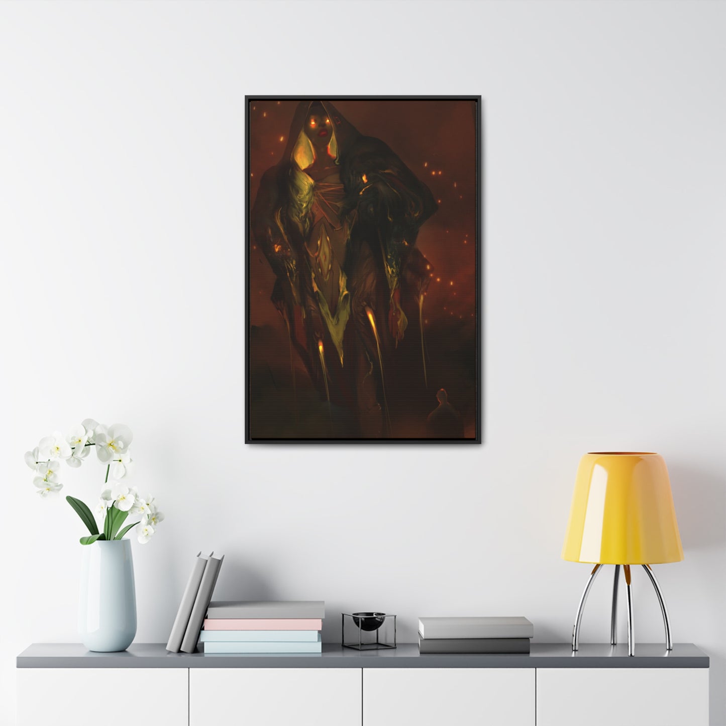 BEARERS - Khadija the Flame Bearer - Gallery Canvas Wraps, Vertical Frame