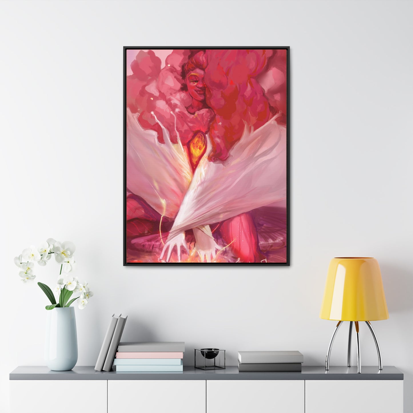 In Bloom: Pollinating - Gallery Canvas Wraps, Vertical Frame