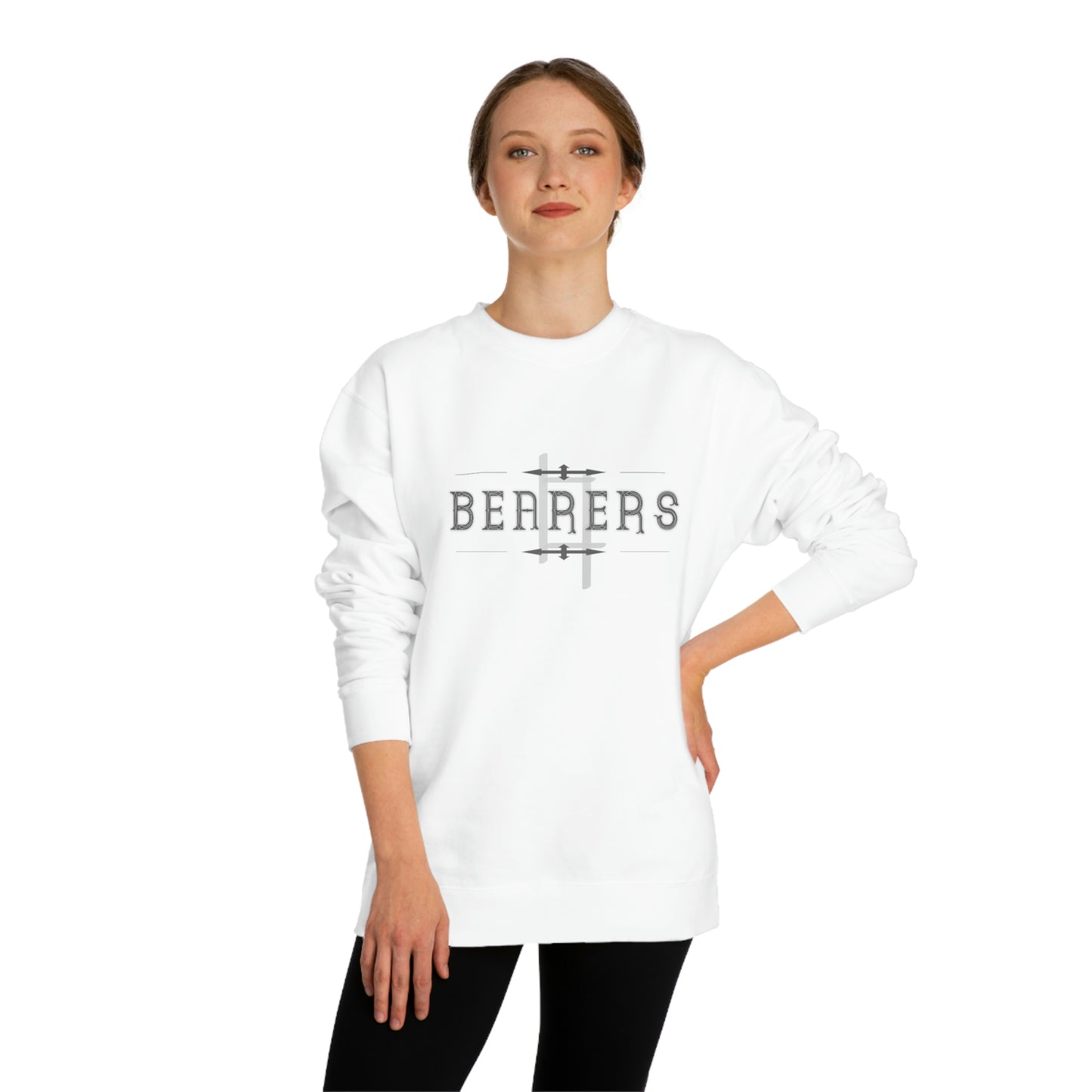 Bearers Unisex Crew Neck Sweatshirt - White